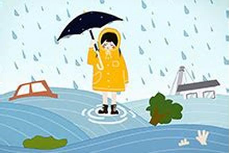梦到下了暴雨