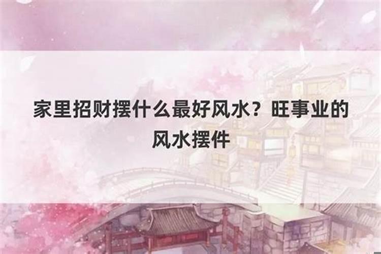 家里招财摆什么最好呢