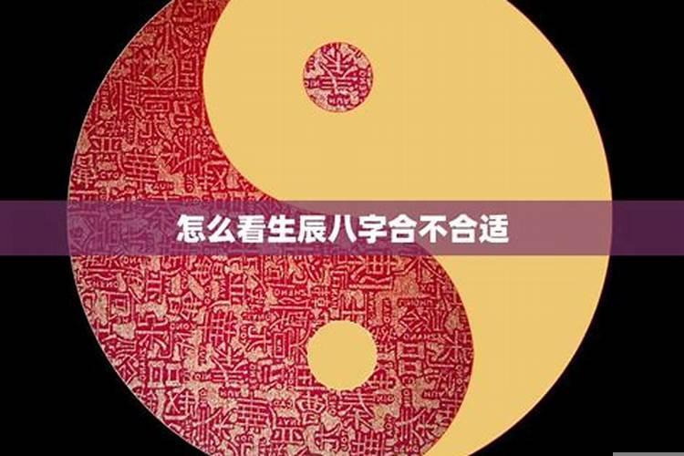 怎么和生辰八字合不合适