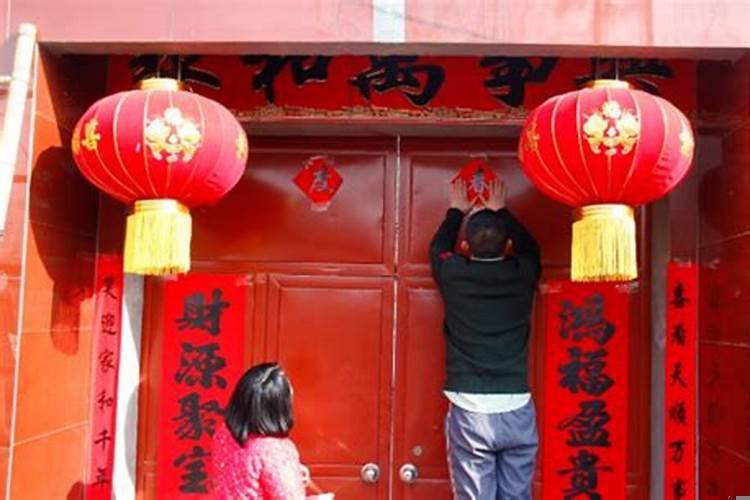 厂子大门怎么贴对联好看