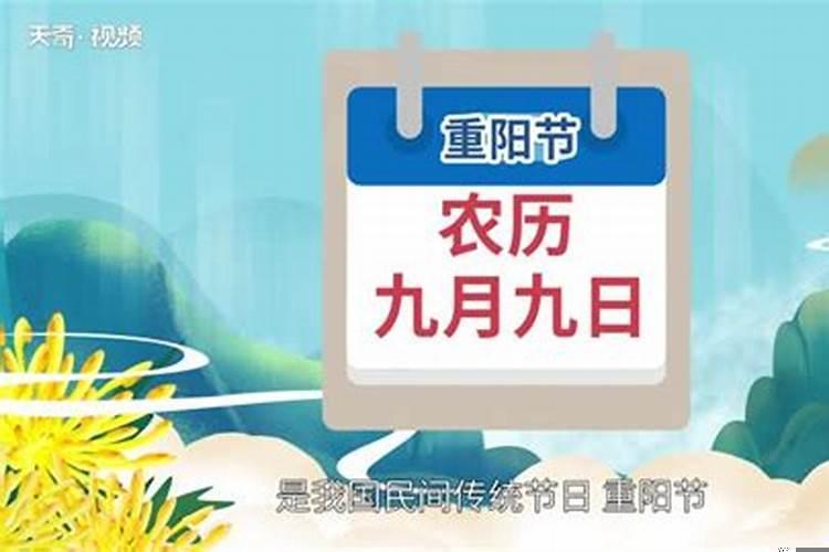 九日有什么风俗