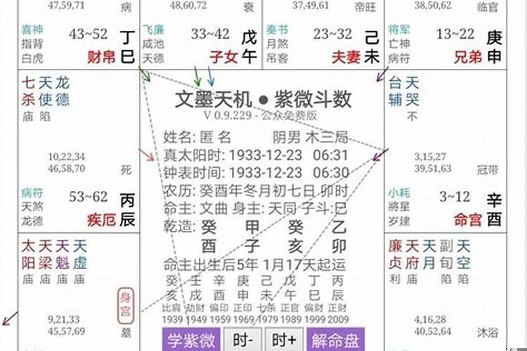 紫微斗数七段式断命法