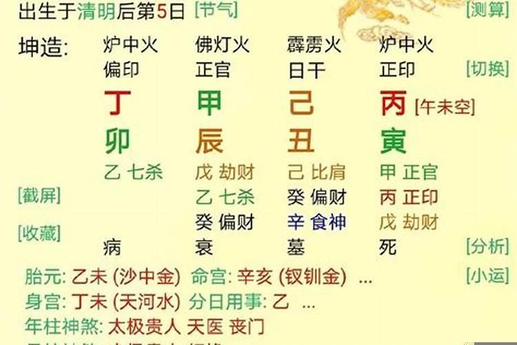 癸酉丁巳甲辰丁卯女命