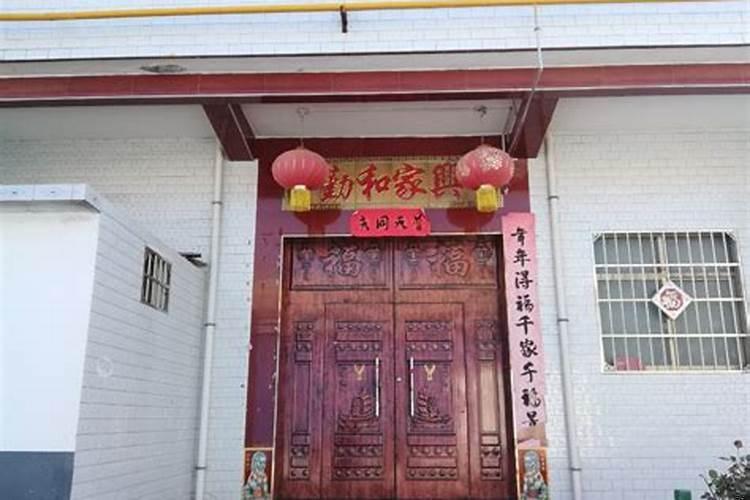 农村大院子大门最宽多少吉利