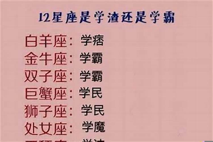 哪个星座的克星是天蝎座