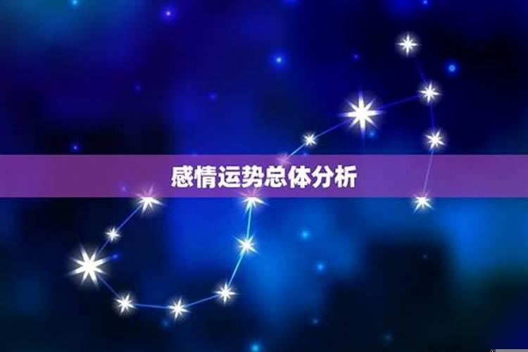 双子座感情运势