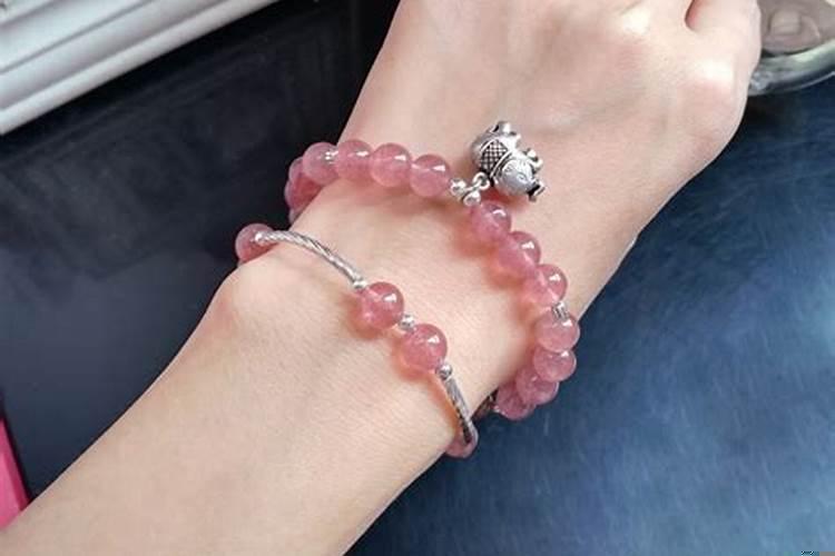 粉晶手链招桃花（增加财运的饰品）