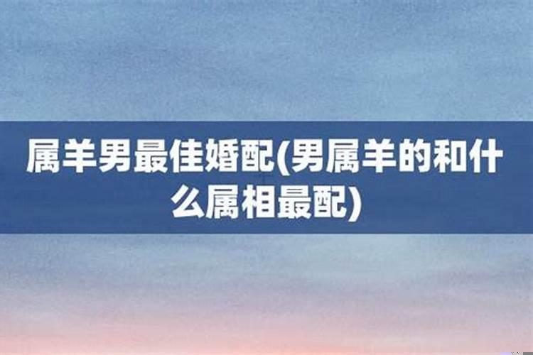 属羊男人感情最大弱点，属羊的婚姻不好