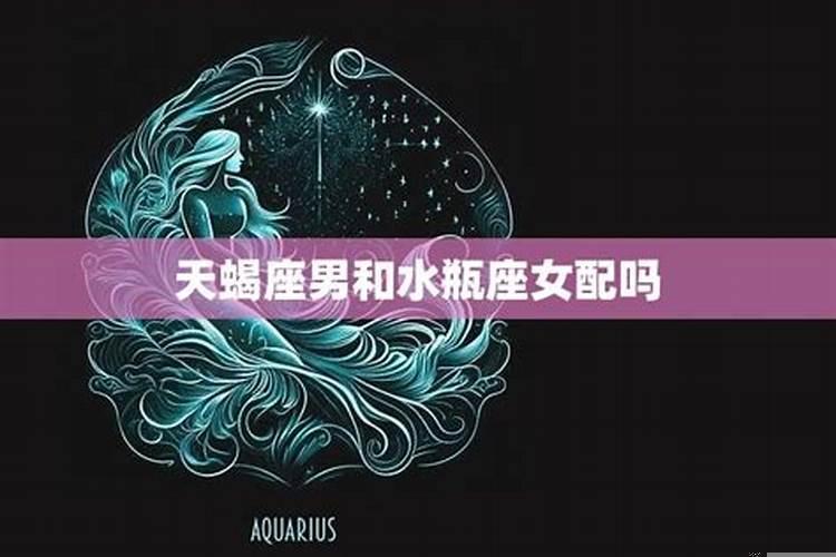 水瓶座男与天蝎座女合适吗？水瓶座女追天蝎座男生