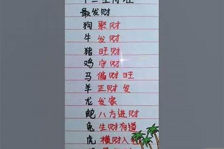 失败的生肖