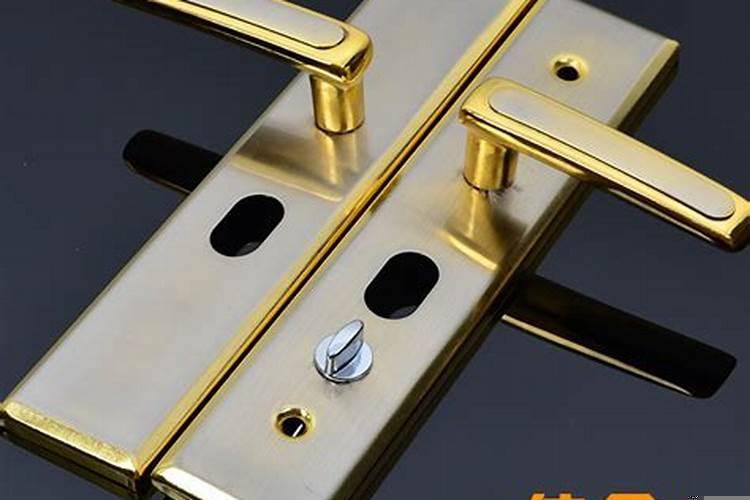 防盗门圆形门把手