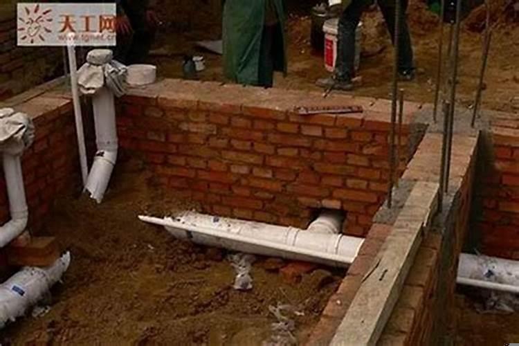 下水道从屋后走好吗