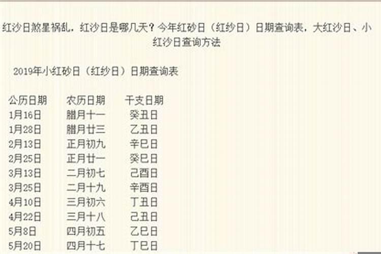 2025年正月初七是红沙日吗