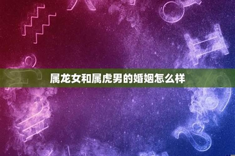 女龙和男虎的婚姻怎么样