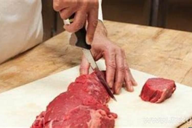 梦见我切肉是什么意思